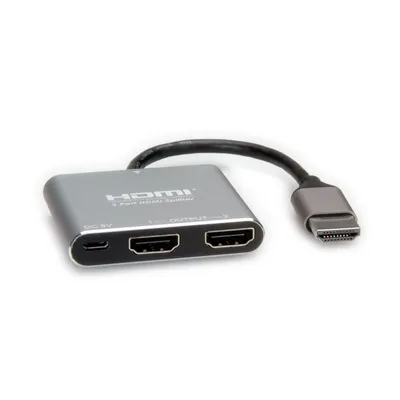 Obrázok produktu pre VALUE HDMI Splitter - Video-/Audio-Splitter - 2 x HDMI