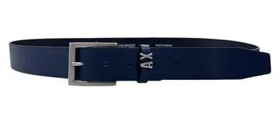 Image de Armani Exchange, ceinture pour homme, modèle XM000606AF12704-UB148, couleur bleu