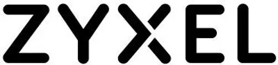 The image displays the ZYXEL logo in black against a white background.