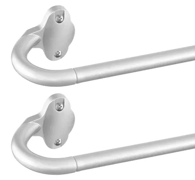 Image de TVWOO, tringles à rideaux à enrouler, de 71,1 cm à 122,9 cm, diamètre 1,6 cm, réglables