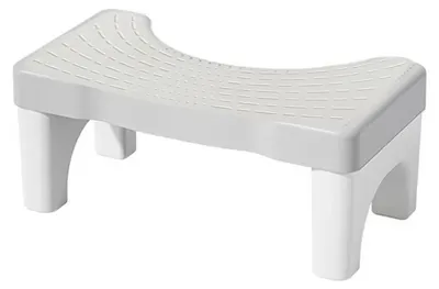 Produktbild von Toilettenhocker, Hockhilfe, Linderung von Verstopfung und Hämorrhoiden, rutschfester Badezimmerhocker, Badezimmeraccessoire