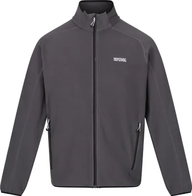 Produktbild von Regatta - "Hadfield" Fleecejacke Durchgehender Reißverschluss für Herren RG7256 (S) (Mittelgrau)