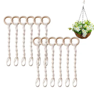 Productafbeelding van Macrame Plantenhangers voor Binnen