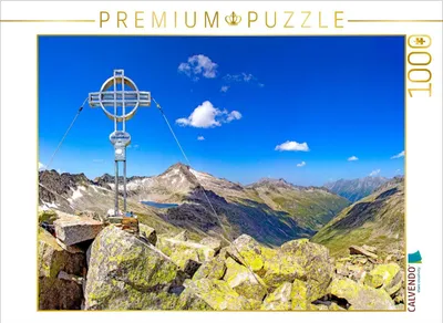 Produktbild von CALVENDO Puzzle Der Schientalkopf 2773m | 1000 Teile Lege-Größe 64x48cm Foto-Puzzle für glückliche Stunden