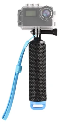 Produktbild von Schwimmender Handgriff Selfiestick Schwimmgriff - Rutschfest - Wasserdicht - Für Action-Kamera - Blau
