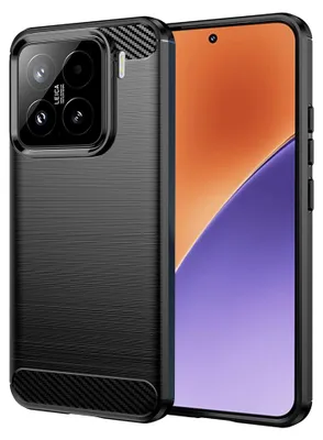 Obrázek produktu pro Techsuit Carbon Silikonový zadní kryt pro Xiaomi 15 - Black