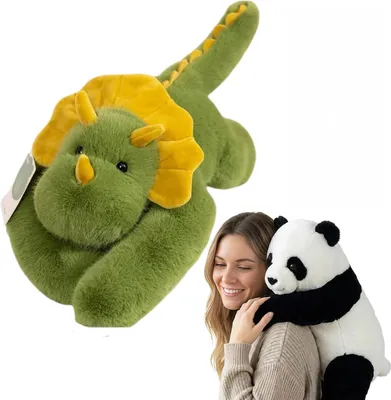Image de Peluche dinosaure lestée, 65 cm, 1 kg, avec de longs bras