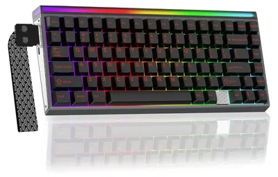 Immagine prodotto di AULA HERO 75 HE: Tastiera da gioco magnetica 8K con attivazione rapida RGB, wireless, 75% (layout QWERTY US) - Interruttore magnetico Wind Cloud