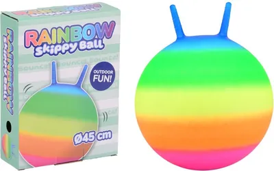 Image de Rainbow Skippy Ball Hüpfball 45cm
