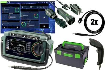 Obrázok produktu pre GOSSEN-METRAWATT sada testerov spotrebičov SECUTEST ST PRO profesionálny balík EL1 SK2 L-Boxx M708