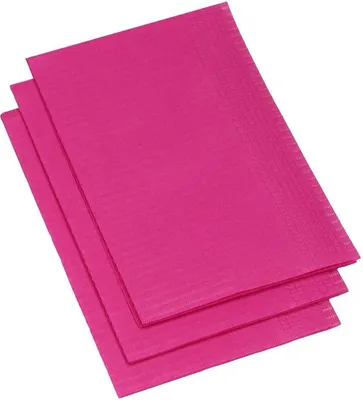 Produktbild von 500 Nitras Patientenservietten | 33 x 45 cm | Servietten | pink