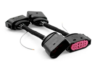 Obrázek produktu pro Originální kabel adaptéru halogenových světlometů Kufatec na xenonové světlomety pro VW Golf 5 V