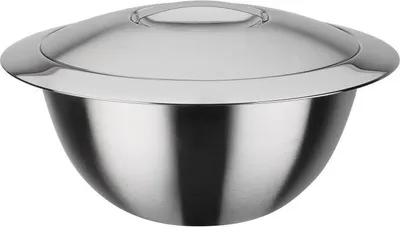 Immagine prodotto di Insalatiera, isolata, 26 cm, doppia parete, 5 L, acciaio inossidabile, superficie satinata