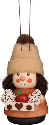Produktbild von Christbaumschmuck Wackelmännchen Lebkuchenverkäufer natur (8,5cm) von Christian Ulbricht