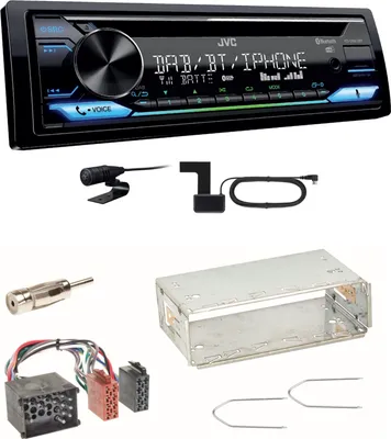Produktbild von JVC KD-DB912BT Digitalradio Bluetooth Einbauset für BMW E30 E34 E32
