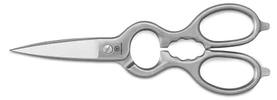 Küchenschere, rostfreier Stahl, 20 cm, silber