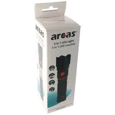 Obrázok produktu pre LED-Taschenlampe ARCAS 3-in1, 3W, 350lm