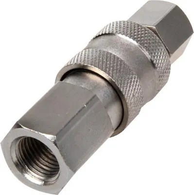 Produktbild von Schnellverschluss Kupplung für Luftschlauch Druckluftanschluß Geeignet 1/4" Zoll