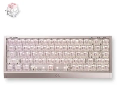Obrázok produktu pre Magnetická klávesnica MCHOSE Ace 68 GT v prevedení Champagne