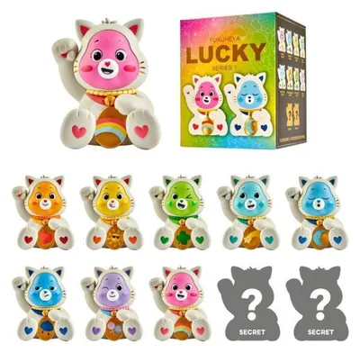Image de Les oursons de la chance figurines Fukuheya 8 cm Blind Box Display (8)