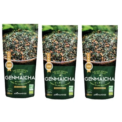 Produktbild von Japanischer -Grüntee Genmaicha - Sencha & gegrillter Reis 300 g