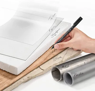 Produktbild von Staedtler Lumocolor permanent F, Schwarz, Schwarz