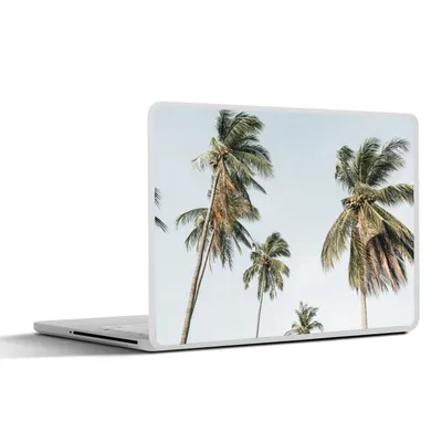 Produktbild von MuchoWow® Laptop Aufkleber Sticker Cover Palmen - Sommer - Tropisch 40x30 cm - Laptop Dekoration - Selbstklebend