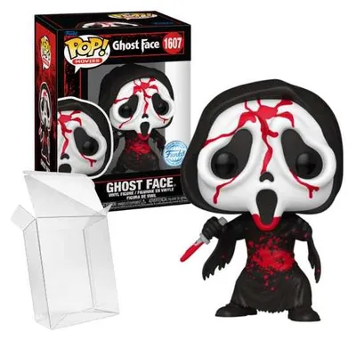 Produktbild von Funko Pop! Movies Horror: Ghost Face - Ghost Face Bloody #1607 Special Edition Exclusive