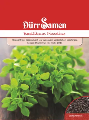 Produktbild von Dürr-Samen - Basilikum Piccolino - Saatgut - 0599