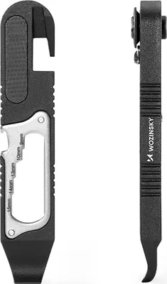 Image de Wozinsky WZK-L2 Multitool 14 en 1 pour vélo avec démonte-pneu, noir