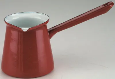 Immagine prodotto di Bollitore smaltato Ibili, acciaio, 0,5 litri, rosso