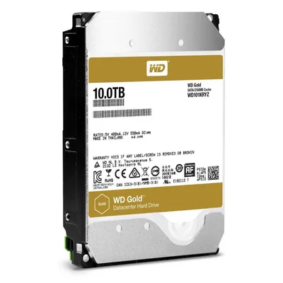 Produktbild von HDD 10TB WD102KRYZ Gold 256MB SATAIII 7200rpm