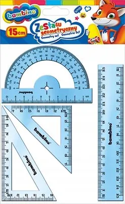 Immagine prodotto di Set geometrico 4 elementi, 15 cm BAMBINO