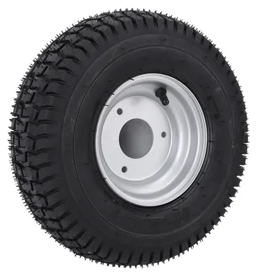 Image de Pneus tout-terrain antidérapants de 15,2 cm (6 pouces) avec jante, pour quad et kart