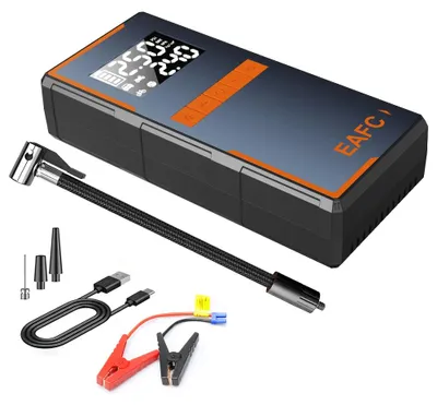 Produktbild von Auto-Starthilfe, Luftkompressor, Powerbank, Originalclip