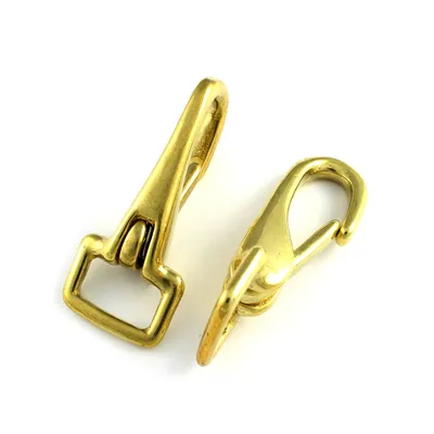 Produktbild von Schnappkarabiner 25mm 1''Zoll Rein Messing Gurtbreite: 25mm Karabiner
