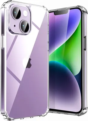 Obrázok produktu pre Puzdro pre Apple iPhone 14, priehľadné, stabilné, odolné, A2882, A2649