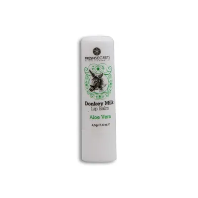 Produktbild von Fresh Secrets Lippenbalsam Eselsmilch & Aloe Vera 4,5g