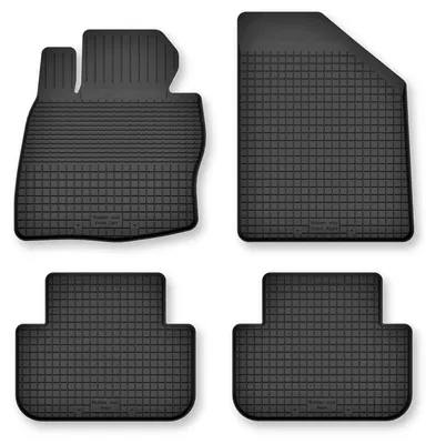 Produktbild von Gummi-Fußmatten für Kia Sorento IV 2020- (SUV) – 4-tlg, Schwarz, Semi-Universal, angepasst – Wielganizator Semi-Universal