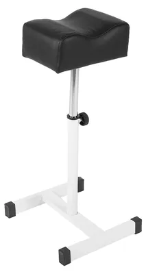 Fußstütze für Pediküre, verstellbar, 38-57 cm, schwarz