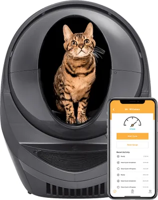 Zdjęcie produktu dla Automatyczna kuweta dla kota samoczyszcząca kuweta Litter Robot III Connect WIFI Grey