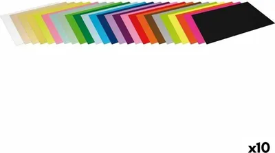 Produktbild von Pappe Fabrisa Bunt 50 Stücke (10 Stück)
