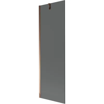 Obrázok produktu pre Mexen Next vaňová zástena jednokrídlová 60 x 150 cm, Grafitová čierna, Zlatoružová - 895-060-000-00-40-60