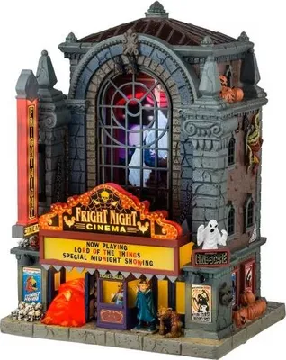Productafbeelding van Fright Night Cinema 20x23x31 cm Halloween LEMAX