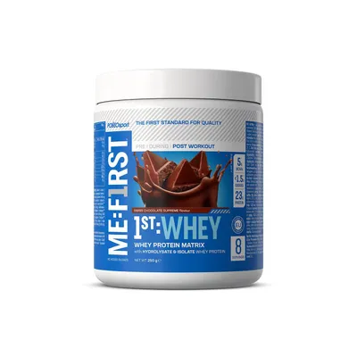 Immagine prodotto di Polleo Sport 1st Whey, 250 g - Cioccolato svizzero supremo