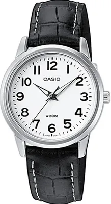 Produktbild von Casio Uhr Damenuhr LTP-1303PL-7BVEG Lederarmband Armbanduhr