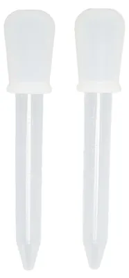 Obrázek produktu pro 2 kusy kapátka na kapaliny, objem 5 ml, bezpečné, spolehlivé, lehké, kompaktní, přenosné pipety pro vědecké experimenty