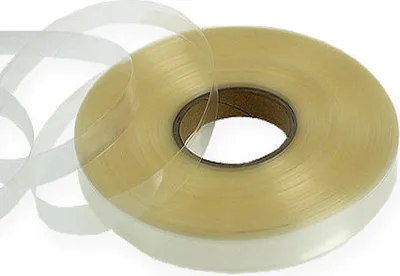 Produktbild von Gerbera Stütz-Schlauch 17mm, 200m – Transparenter Schrumpfschlauch für Pflanzenstiele