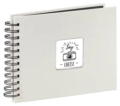 Produktbild von Hama Spiral-Album Fine Art 24x17 cm, 50 schwarze Seiten, Kreide