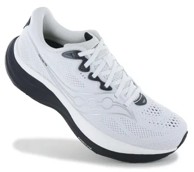 Produktbild von Saucony Ride 19 M - Herren Laufschuhe Running Schuhe Weiß S21055-103 , EU 40.5 US 7.5